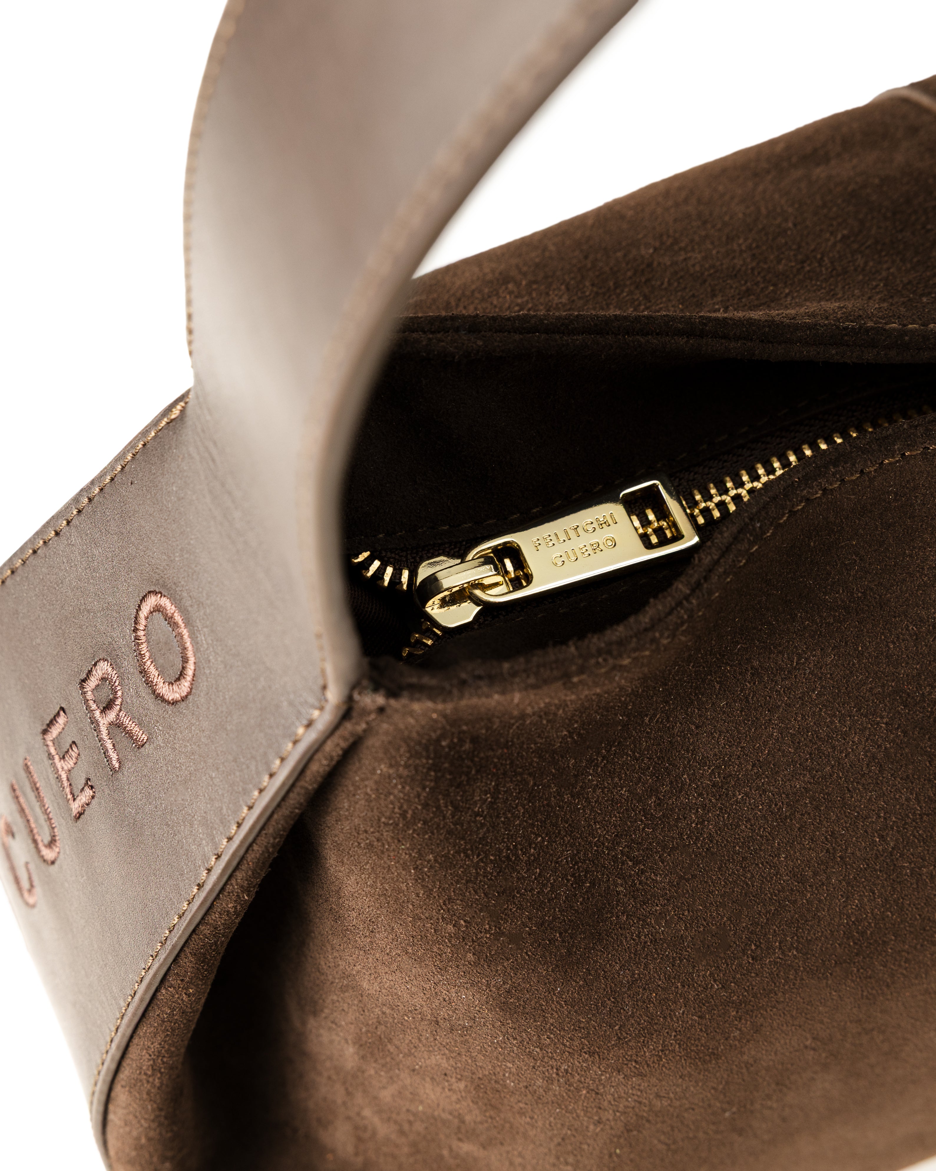 Bolsa Tunis Castanho Escuro