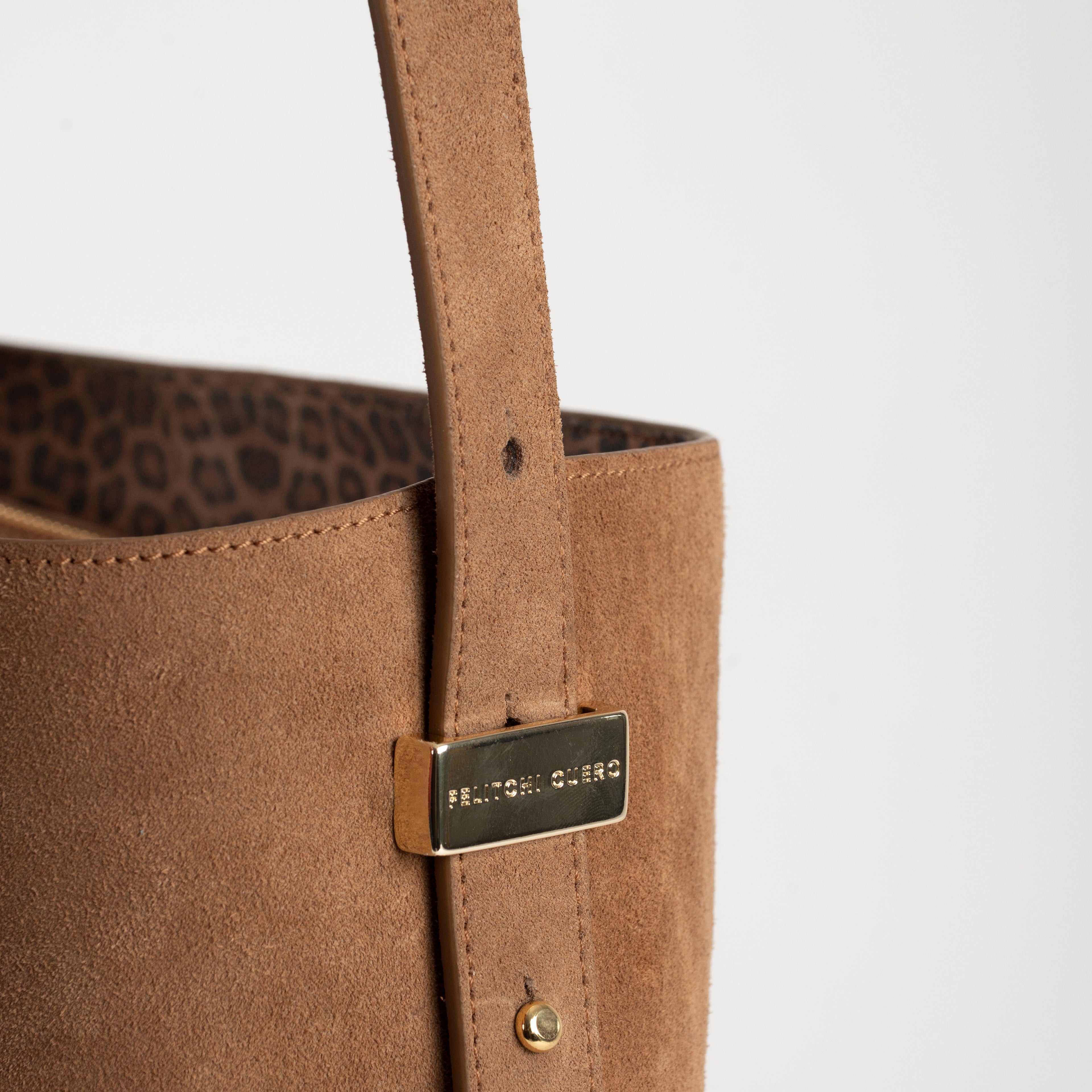 Tote Bag London Camel
