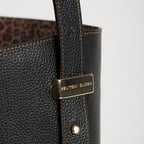 Tote Bag London Preto Texturado