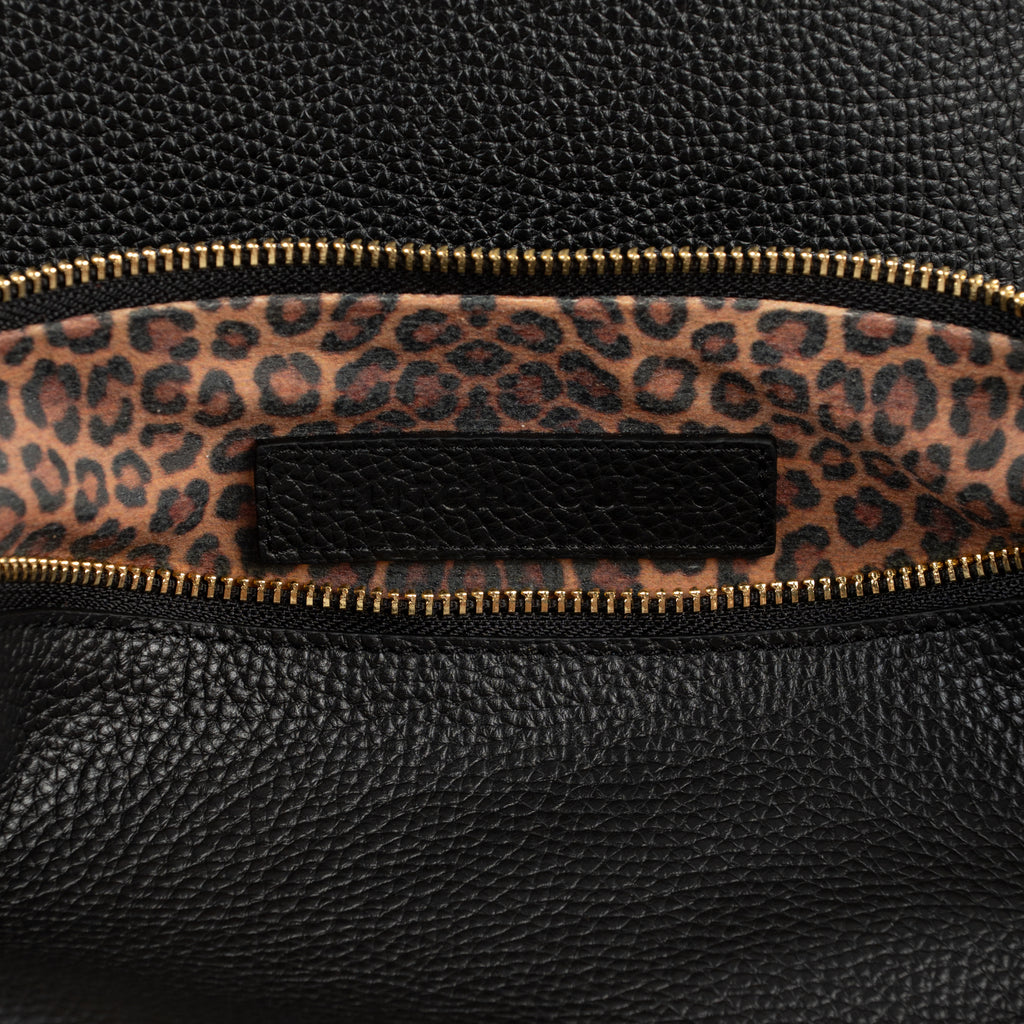 Tote Bag London Preto Texturado